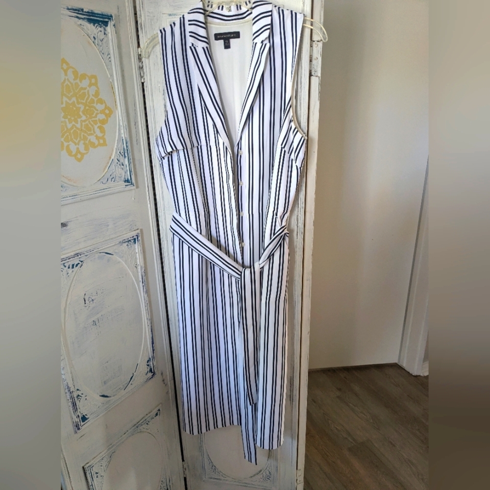 Button down front dress